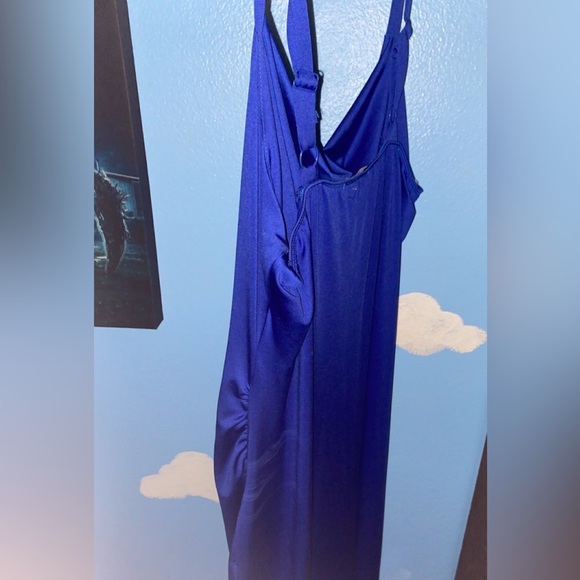 NWT - Vibe Sportswear Apparel Blue Evening Dress - Picture 9 of 11